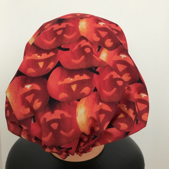 Scrub CAP/HAT *Reversible *Long Ties *Halloween - Picture 8 of 16